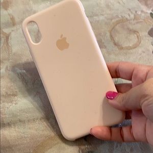 Apple silicone XS phone case